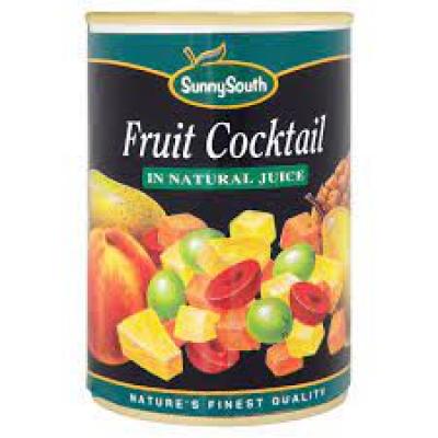 Canned Fruit Cocktail 
